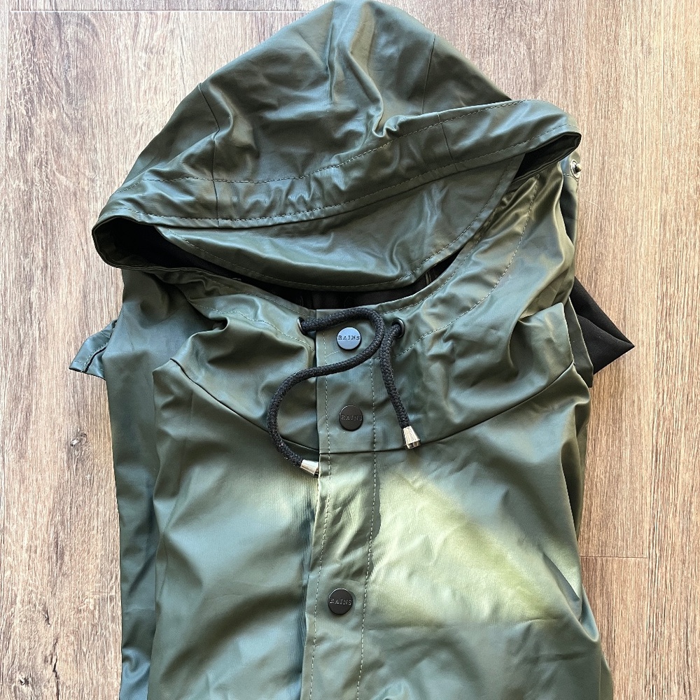 Rains Jacket - Green (S/M)
